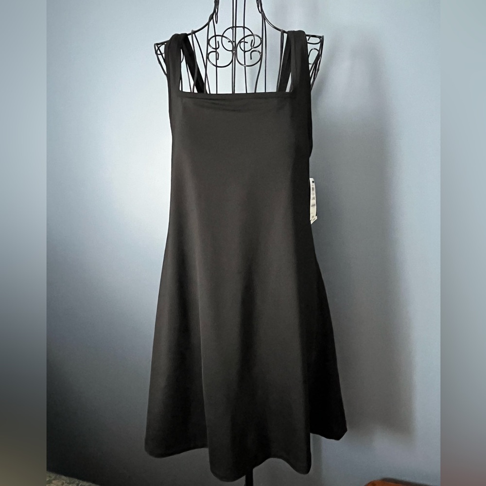 Ideology Macys NWT Black Crossback Athletic Tennis Skort dress
